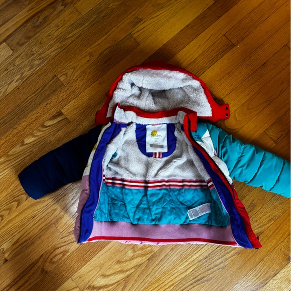 Mini Boden warm winter jacket size 3-4Y 104cm - Picture 3 of 4